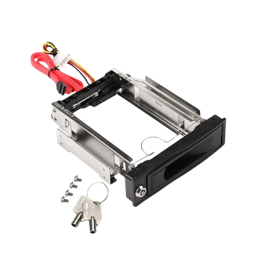 

Etmakit Tool-free Serial ATA HDD Rom 3.5" SATA SSD/HDD Mobile Rack with Trayless Hot Swap Internal Hard Drive Disk Enclosure