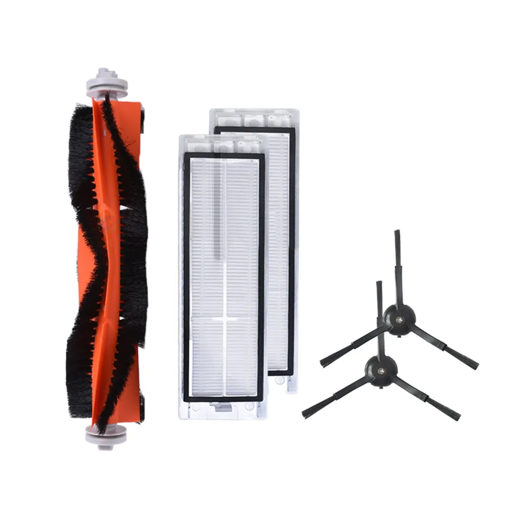

Cleaning Brush 1Main Brush+2Side Brushe+2Filter for Xiaomi Mijia Roborock S6 Vacuum Cleaner limpieza hogar YJJ3
