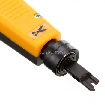 

Impact TL-110B Punch Down Tool For Seating Wire into Terminal Cut off Terminated Wire Telecom IDC 110 88 Block Insertion Tool