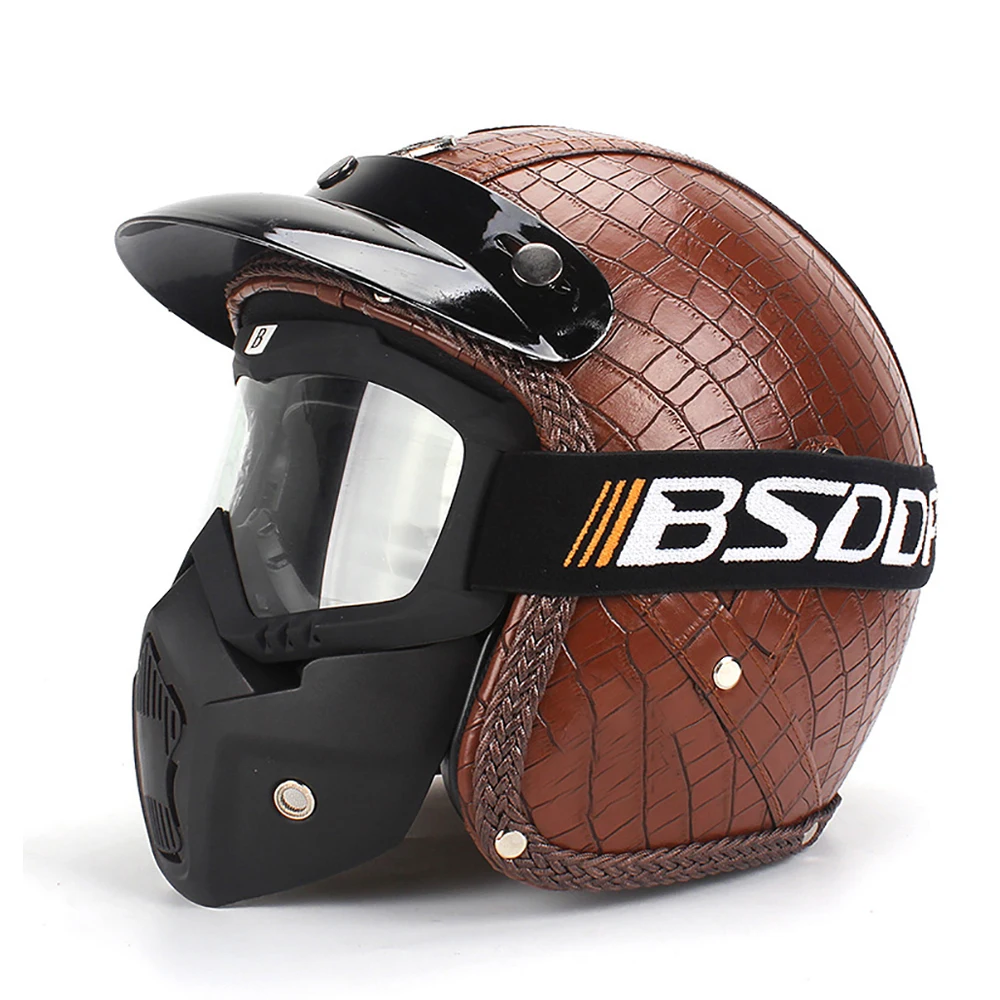 Download Aliexpress.com : Buy New Retro Vintage Motorcycle Helmet ...