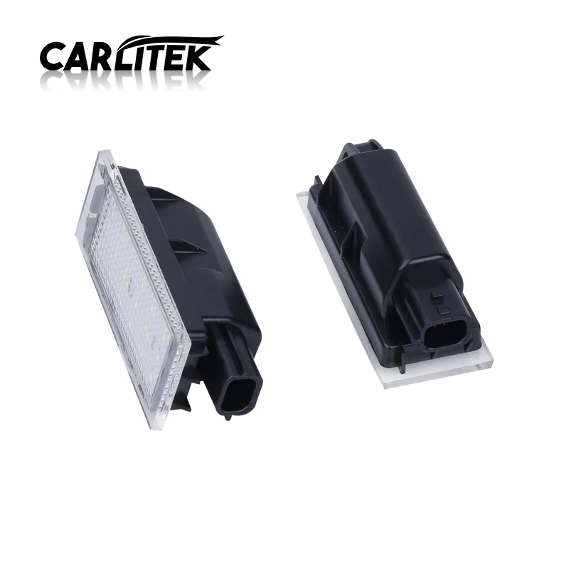 CARLitek 2 шт. СВЕТОДИОДНЫЙ Автомобильный номерной знак света для Renault Megane 3 Clio Laguna Twingo