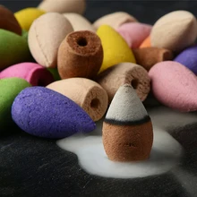 100 шт./упак. Ладан шишки смешанные обратного Ладан конусов подходит для Ладан печи для гостиной в Спальня x