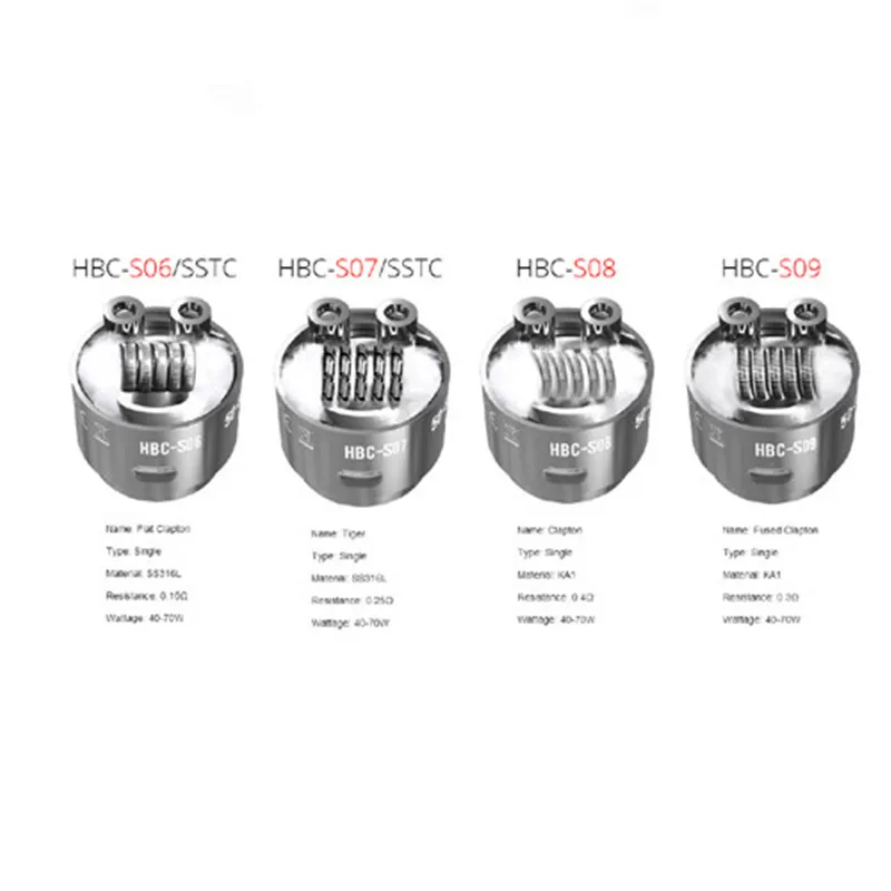 2 шт./лот оригинальная катушка Geekvape Eagle ручная сборка HBC одинарная и двойная