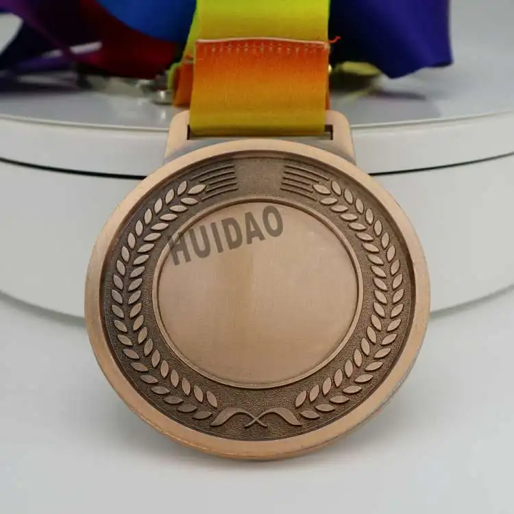Медали звезды радуги с красочной лентой полу-изготовленный на заказ медная медаль в процессе мягкой эмали
