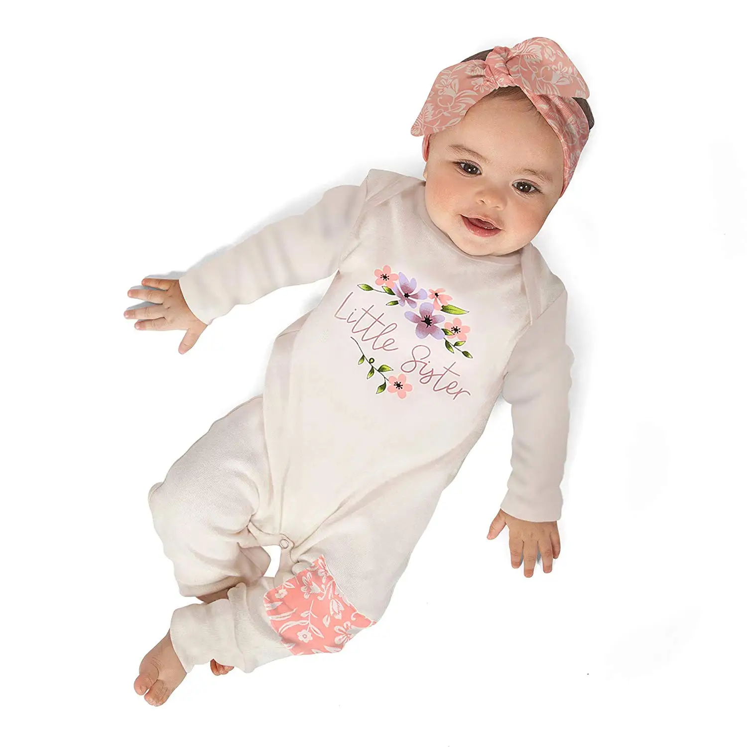 Oklady для маленьких девочек одежда Little Sister Одежда новорожденных с длинными