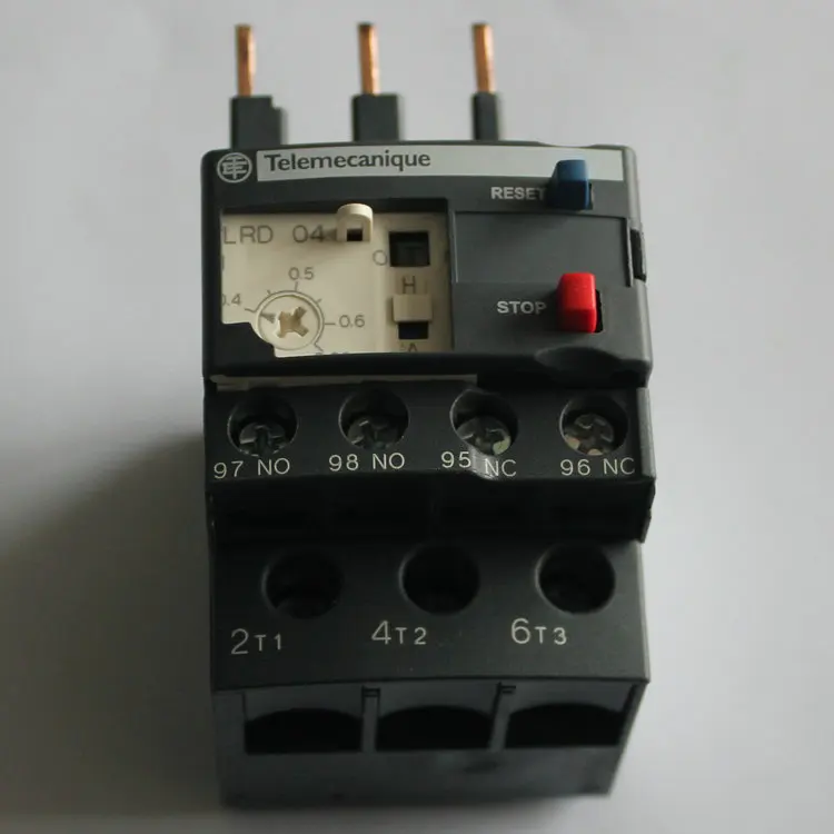 

JR28-25 1.6A 690V 1NO 1NC 3 Phase Thermal Overload Relay w LAD7B106 Socket