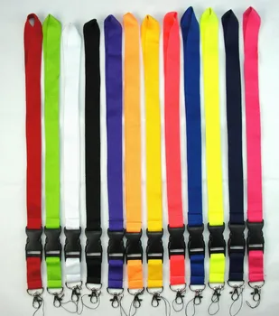 

Neck Straps Colorful Blank Plain Key Lanyard Badge ID Holders