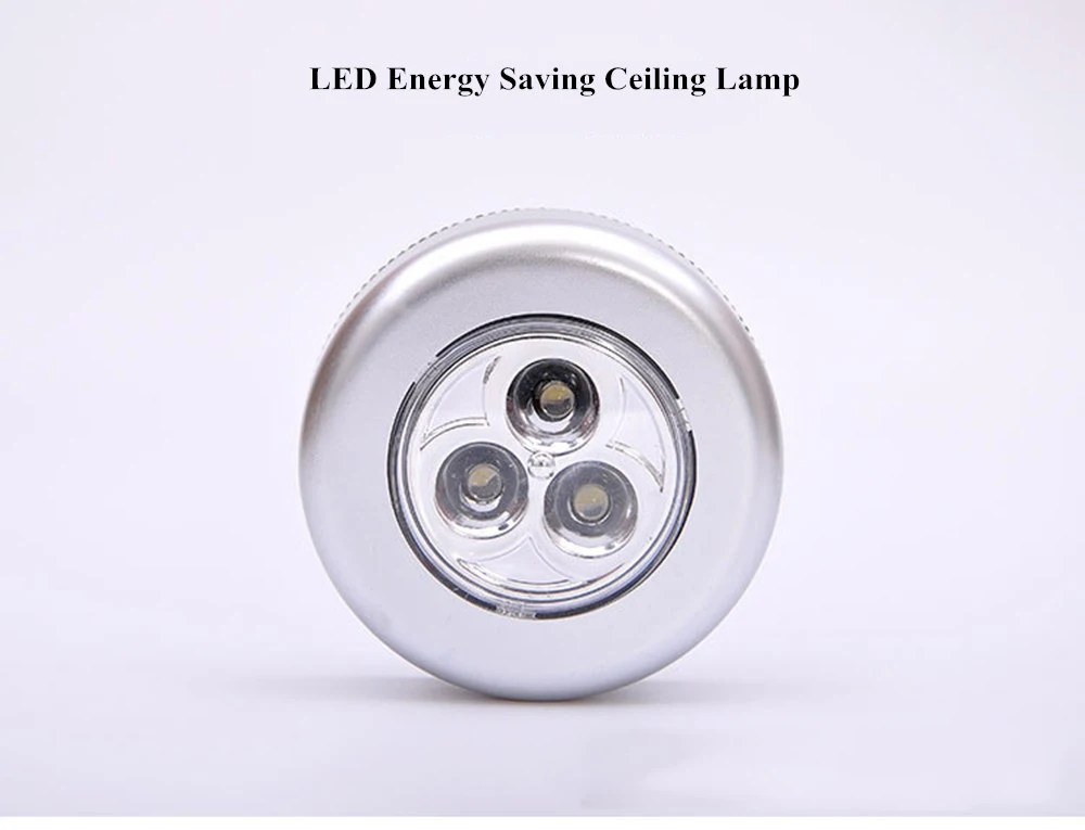 Mini Car LED Night Light Battery Power Enery Saving Wardrobe Refrigerator Kitchen Closet Stick Touch Celling Lamp (17)