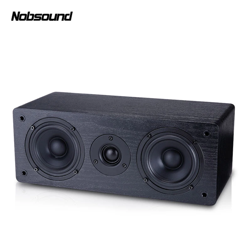 Nobsound портативный динамик из дерева 70 Вт 4 дюйма Hi Fi звук для дома