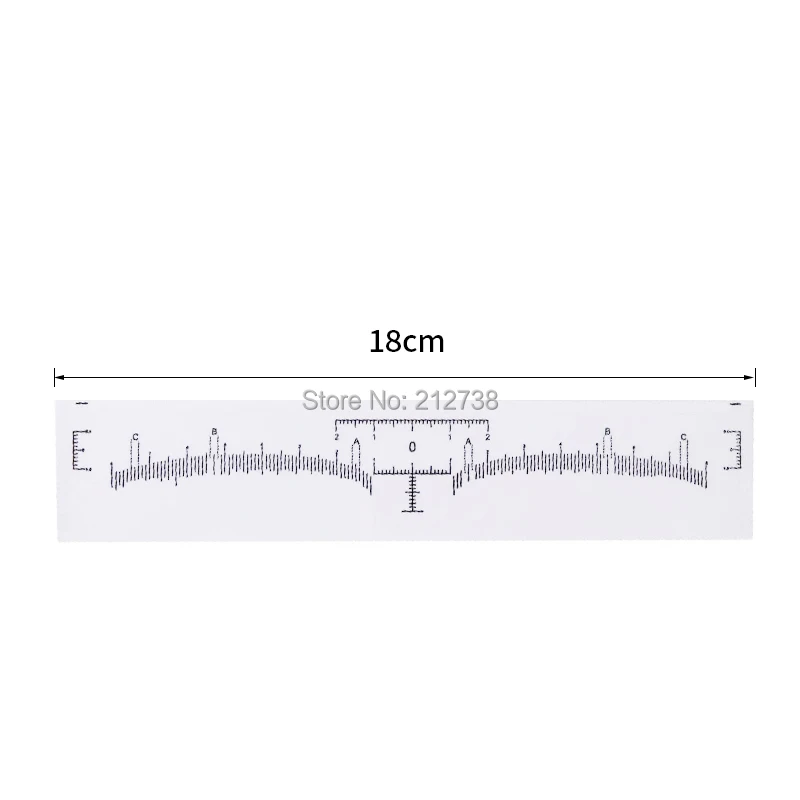 

500pcs Eyebrow Ruler Sticker Grooming Stencil Shaper Ruler Measure Tool Eye Brow Drawing Guide Card Brow Template DIY Make up
