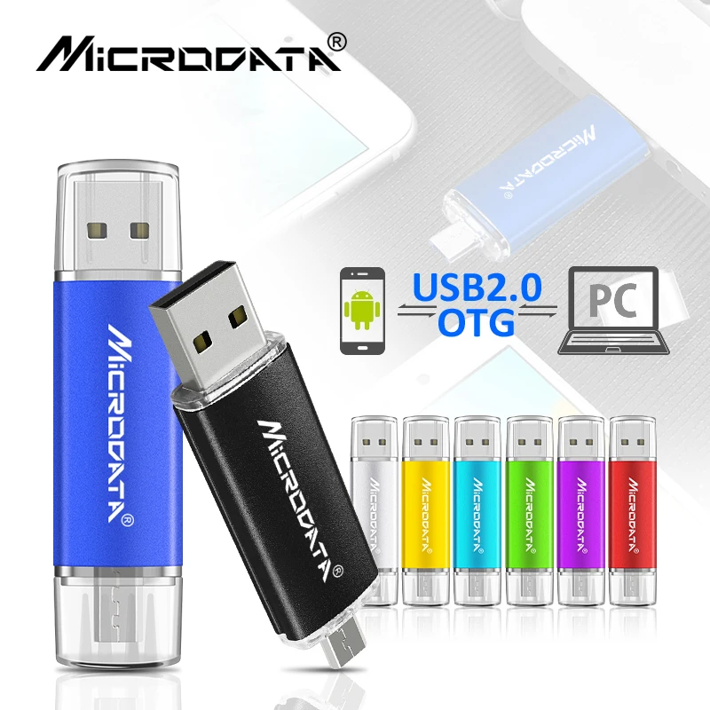 Новинка, OTG USB флеш-накопитель, 4 ГБ, 8 ГБ, 16 ГБ, 32 ГБ, 64 ГБ, 128 ГБ, для Android/Tablet/PC, USB 2,0, флешки, высокое качество, флеш-накопитель