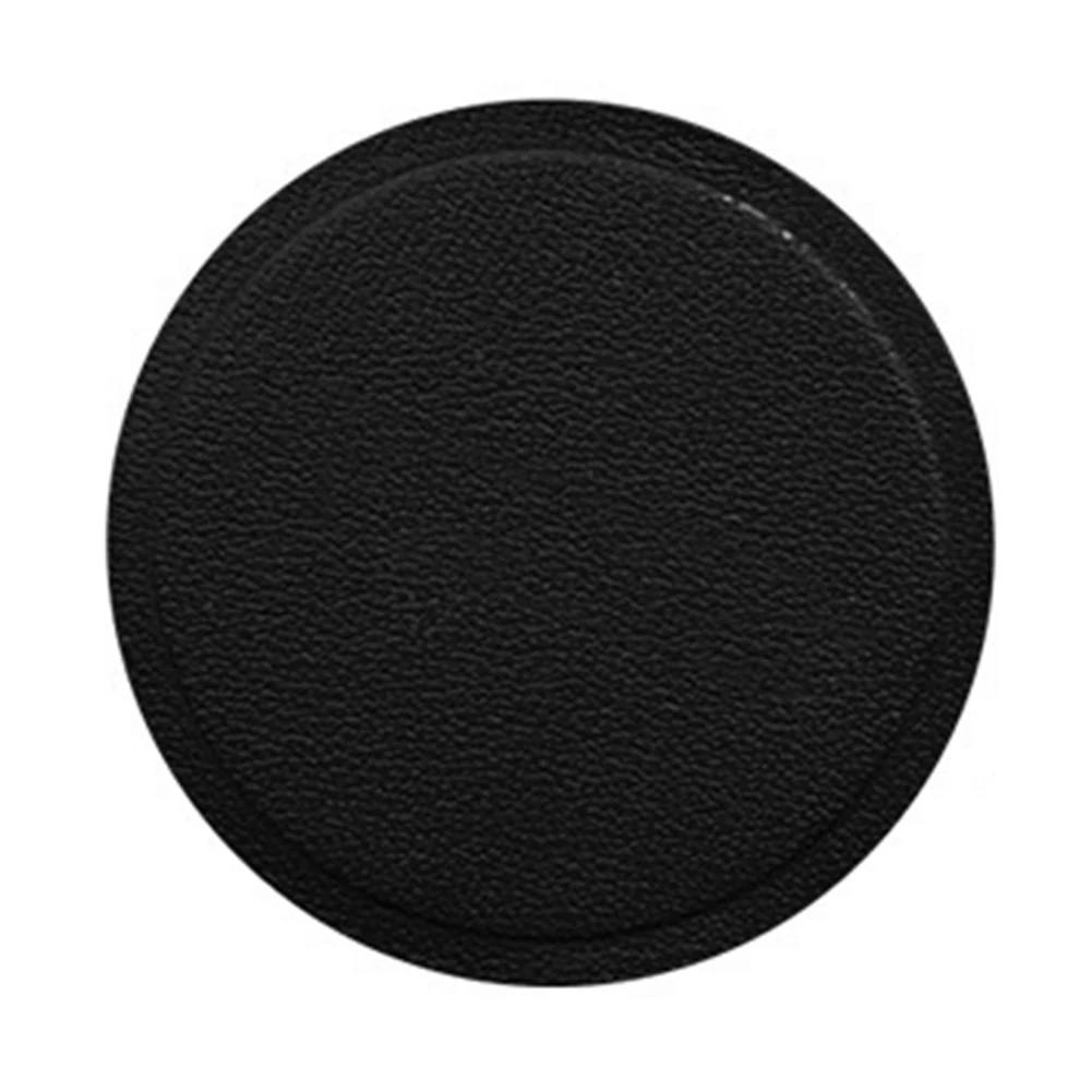 

PU Leather Car Phone Holder Magnetic Disk Smooth Back Sticker Auto Anti-falling Tablets Metal Plate Anti-slip Stand Accessories