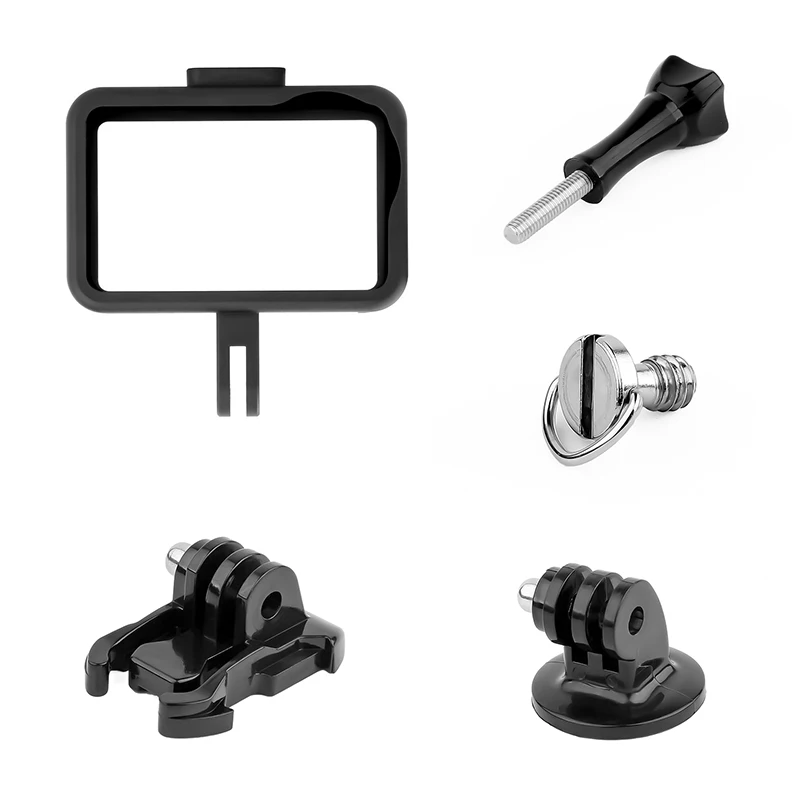 Protective Frame Case Aluminum Alloy Frame Housing  Mount Holder Adapter For DJI Osmo Action Sports Camera Accessories (10)