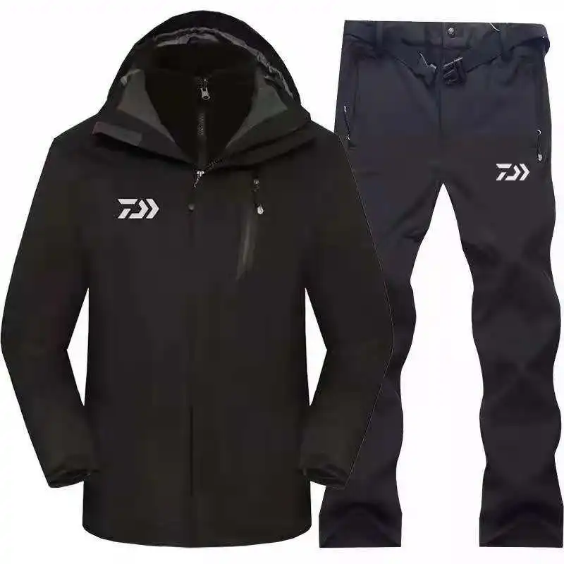 2019 Brand Daiwa Fishing Clothing Sets Men Breathable Sports Wear Set Hiking Windproof Dawa New