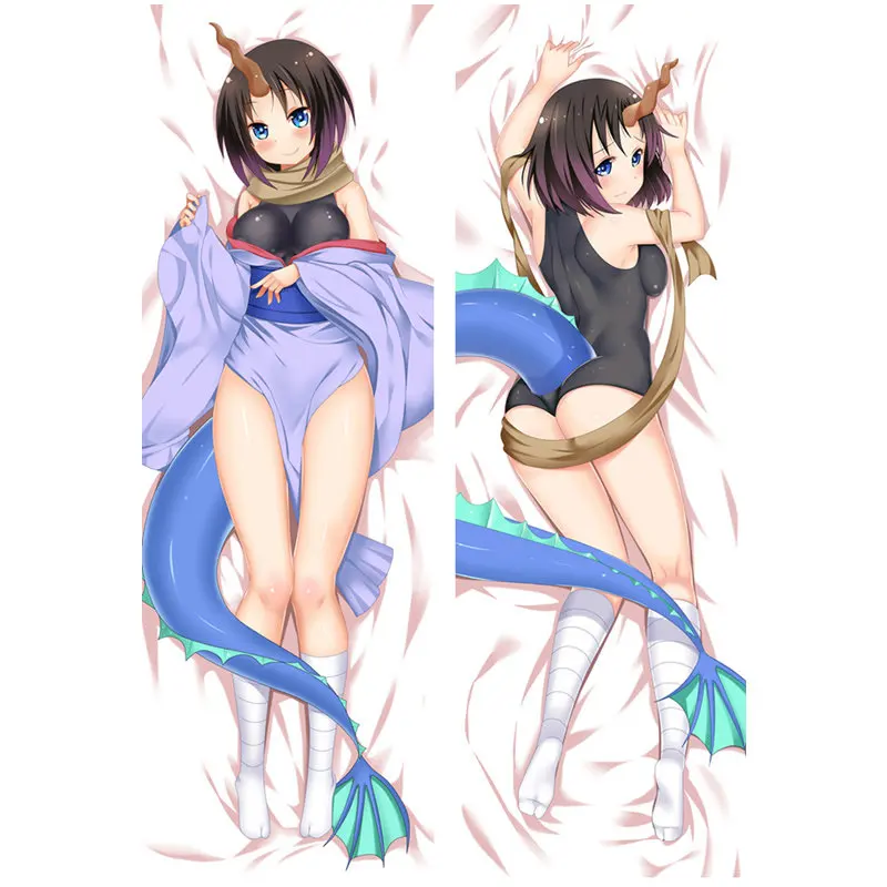 Amellor аниме Kobayashi-san Chi no Maid Dragon Dakimakura Чехол на подушку сексуальный в натуральную величину обнимающий Чехол на подушку gitfs