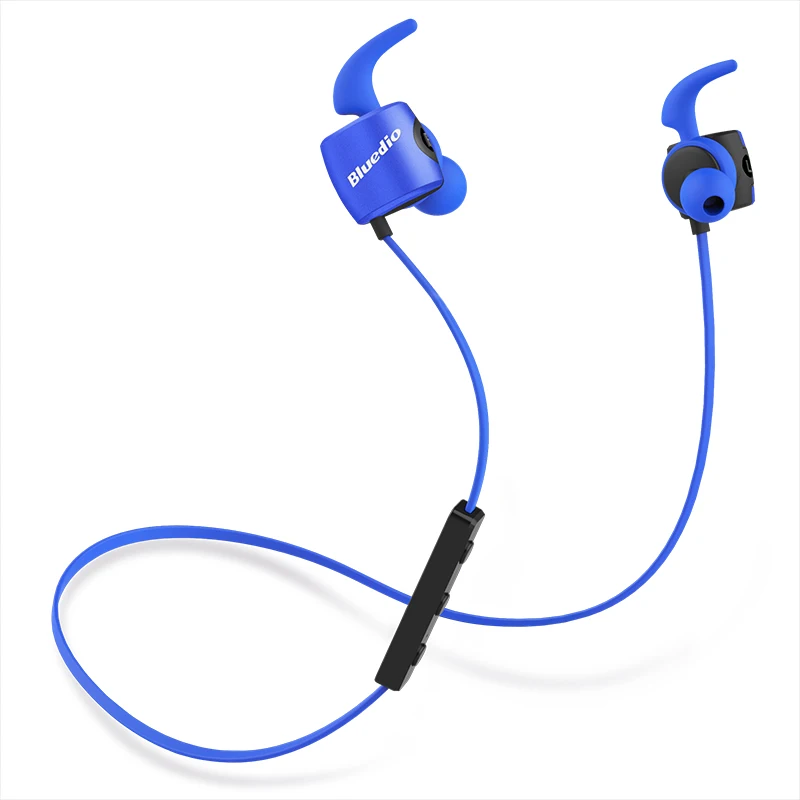 Original Bluedio TE Sports Bluetooth Headset Wireless Headphone In Ear Earbuds Built In Mic Sweat Proof