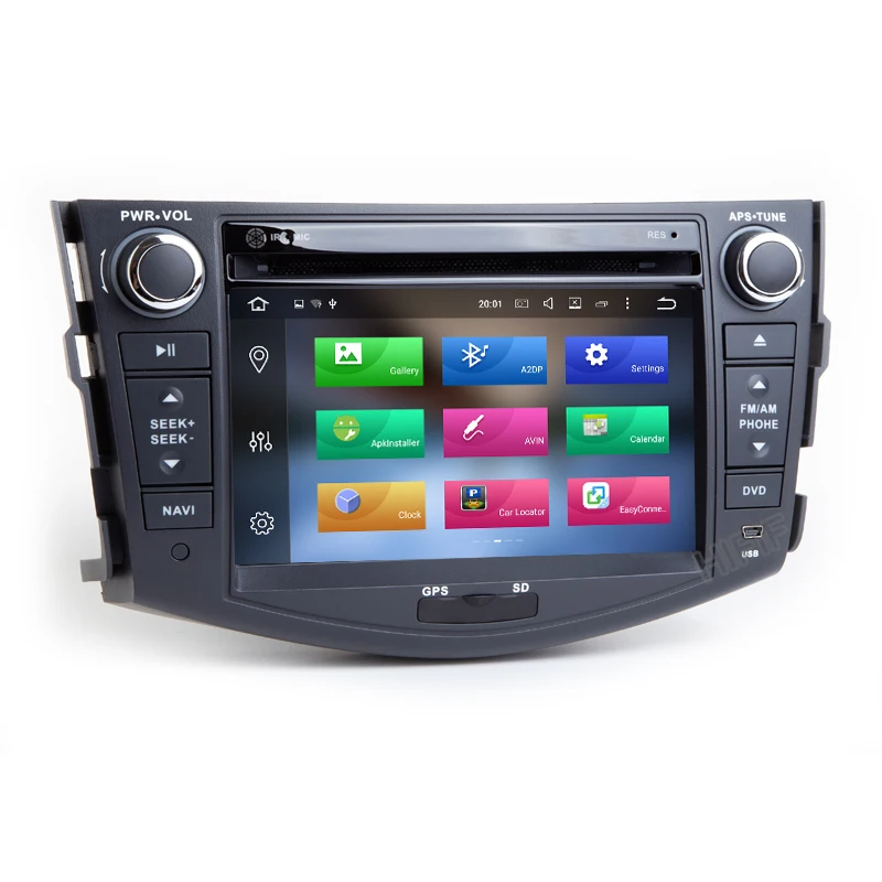 DSP IPS 2 din Android 10 0 автомобильный dvd плеер для Toyota RAV4 Rav 4 2007 2008 2009 2010 2011 GPS wifi Радио экран