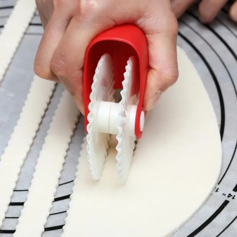 Ручной прибор для лапши нарезка выпечки Cuter колесо качения декоратор для обеспечения гладкой резки DIY нож для кухни пиццы пирога