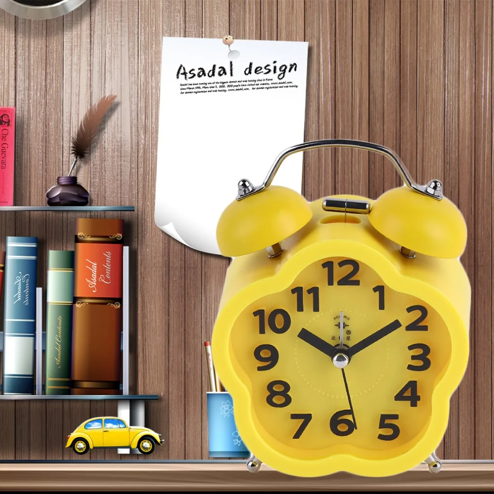 Pentagram Shape Student Children Bedside Bed Mute Table Cute Alarm Clock Essential Home Clock SmallSize Pentagram Shape Student Children Bedside Bed Mute Table Cute Alarm Clock Essential Home Clock SmallSize