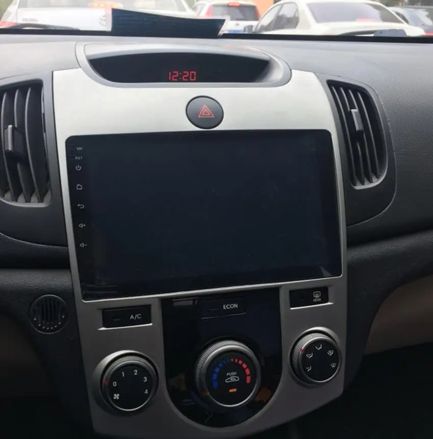 Excellent 9 Inch 1024*600 IPS Touch screen Android 9.1 T8 Car Radio fm tape music recorder HU For Forte Cerato 2008 2010 2012 with gps usb 1