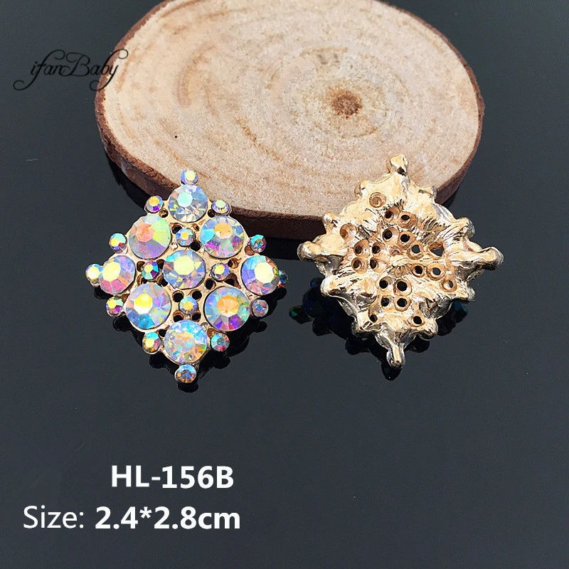 crystal rhinestone button 6