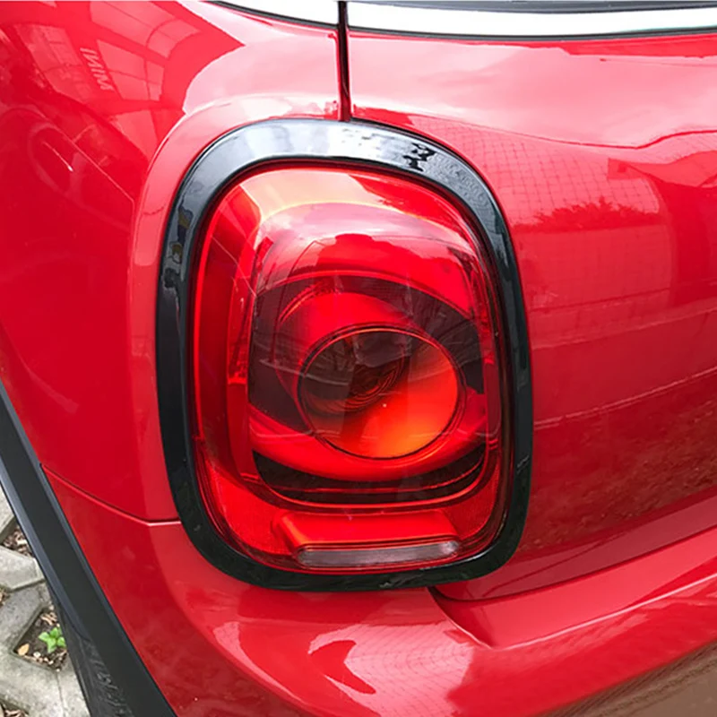 Car Headlight Head Tail Rear Lamps Frame Ring Covers Stickers Housing For Mini Cooper One JCW F55 F56 Car-styling Accessories