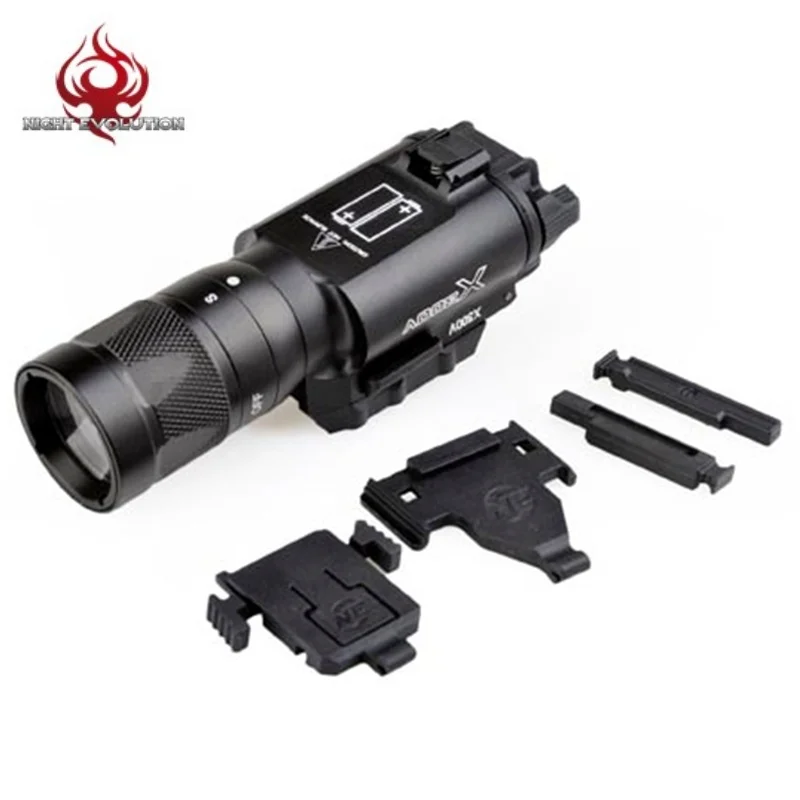 Night Evolution X300V LED Flashlight Tactical Weapon Light Airsoft Pistol Gun Light Strobe Version NE01010 Night Evolution X300V LED Flashlight Tactical Weapon Light Airsoft Pistol Gun Light Strobe Version NE01010