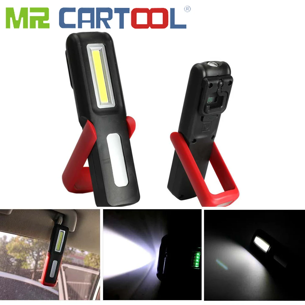 

Mr Cartool Car led Work Light Auto Worklight Searchlight Outdoor Lighting 12 Volt Repair tool