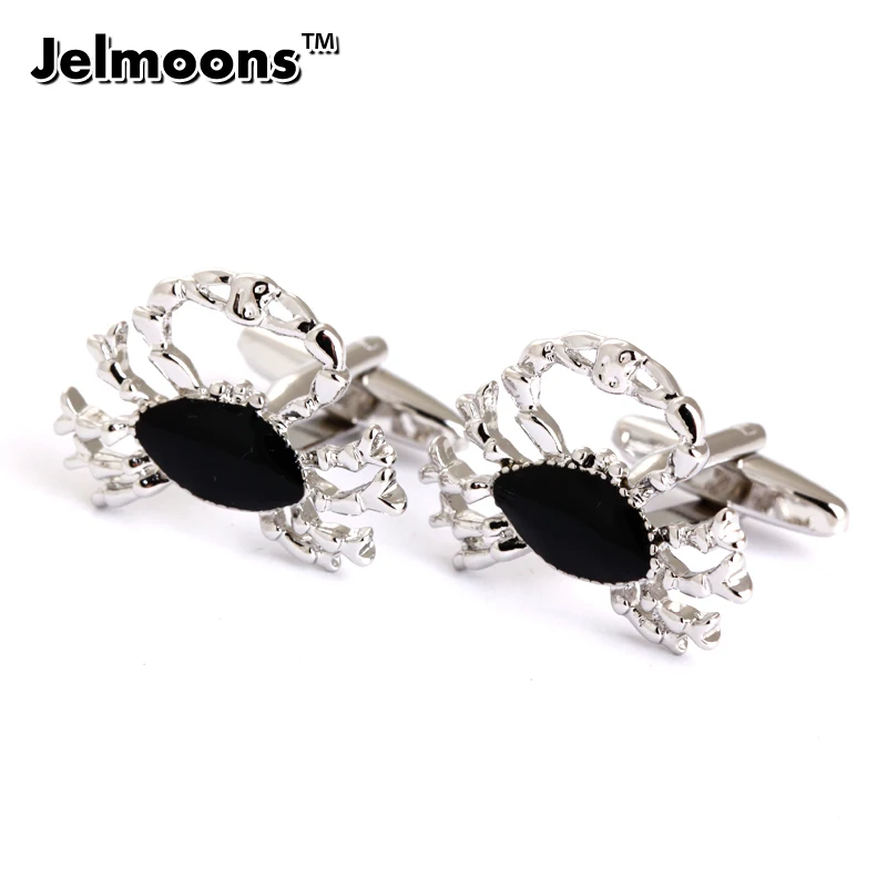 

Funny back-silver crab modeling cufflinks unique pliers for birthday gift