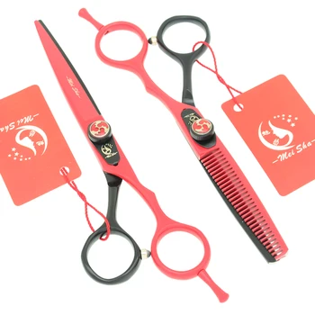 

Meisha 6.0" Japan Steel Professional Hairdressing Scissors Cutting Shears Thinning Tijeras Human Hair Scissors Style Tool HA0301