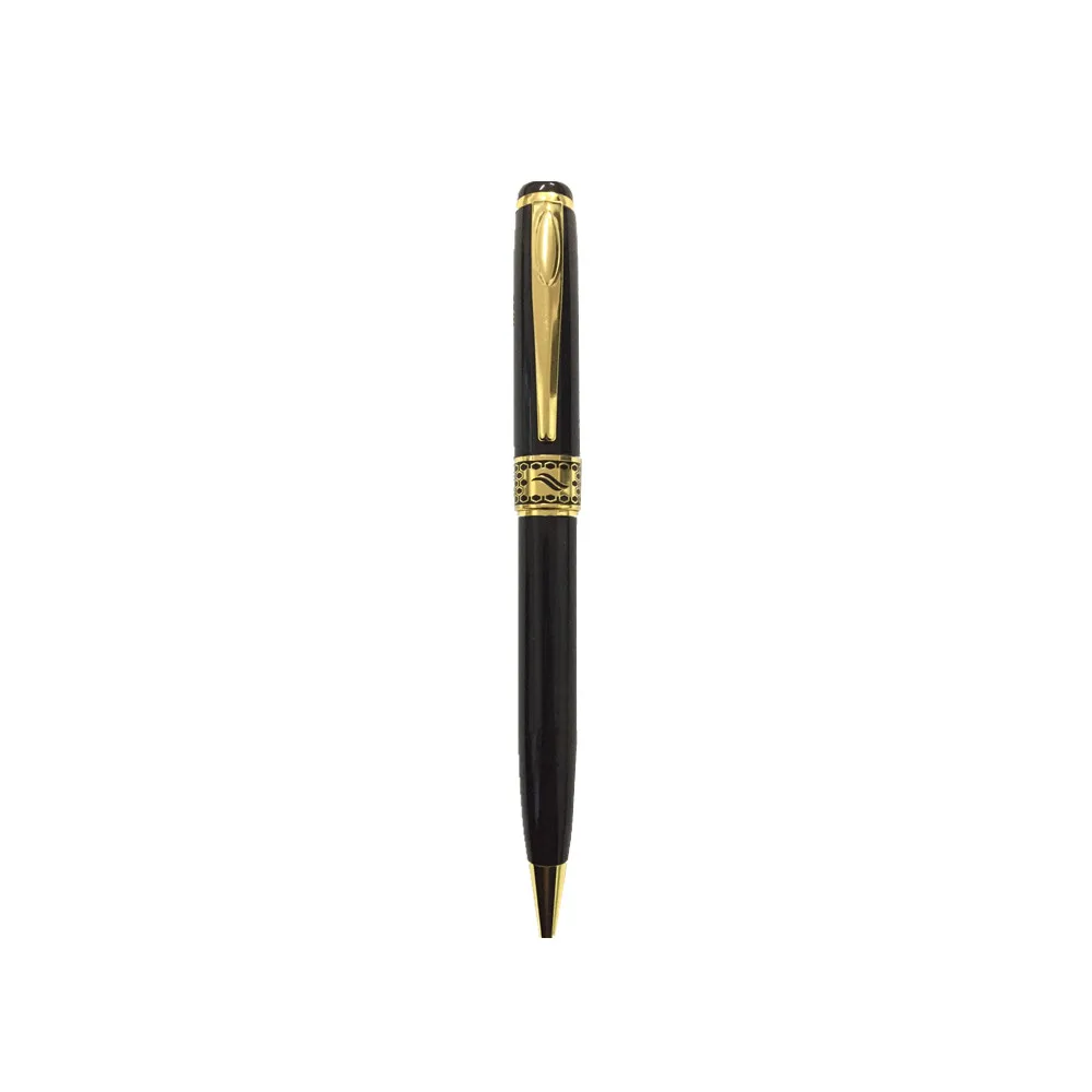 Black Golden Metal Ballpoint Pen Writing Pens the Office & School Supplies Stationery Signature