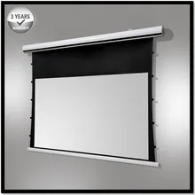 Premium Tab-Tension, 180-inch 16:9, 4K Tensioned Electric Motorized Projection Projector Screen, T2180HHPA