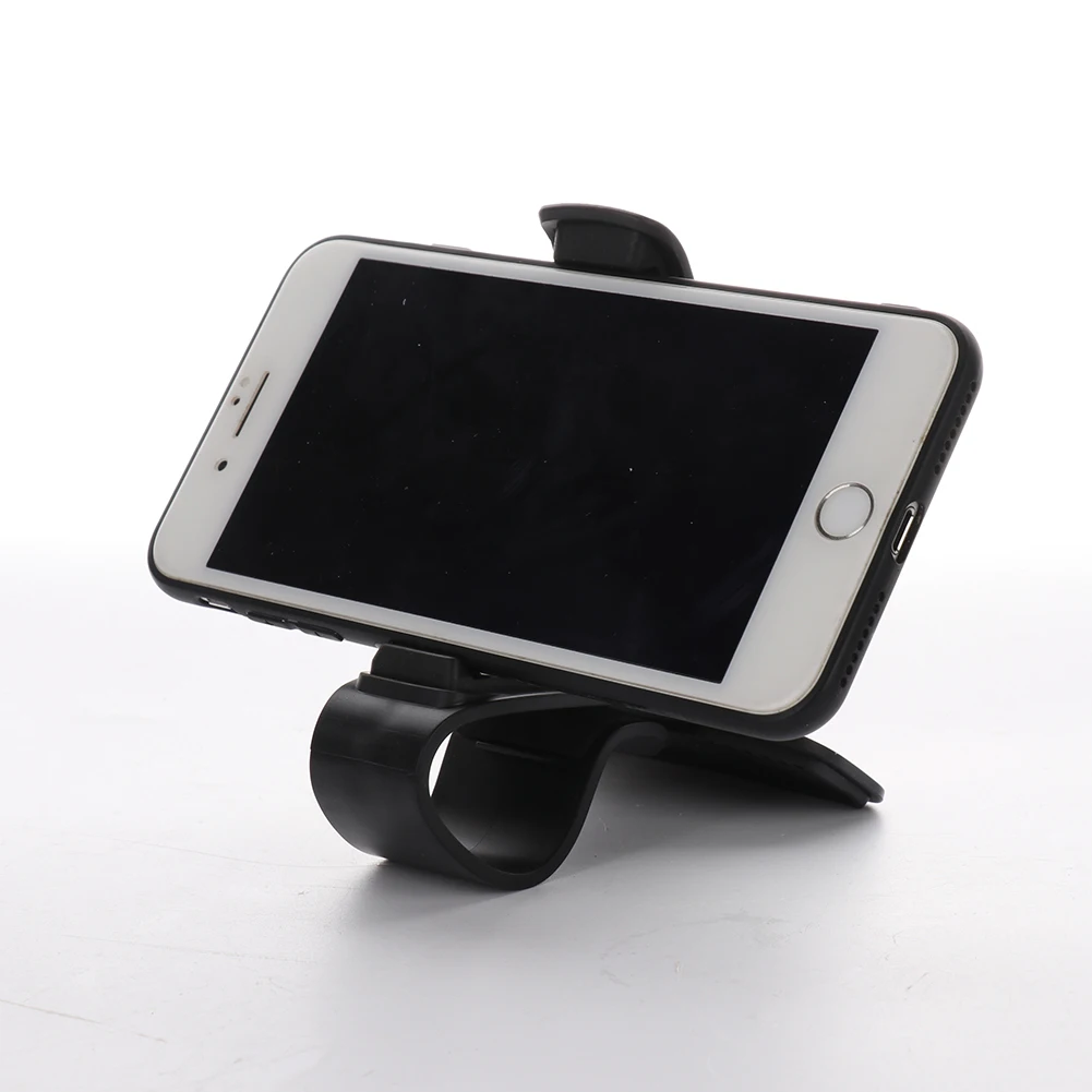 

Fold Mobile Phone ABS Clamp Dashboard Car Phone Holder Universal hud Clip GPS Navigation Mount Cell Phone Holder Stand Hot