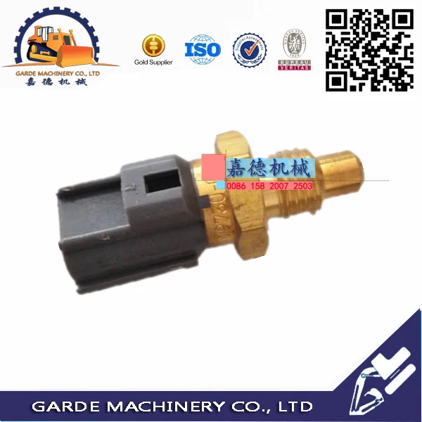 Hino J08E fuel temperature sensor steel Kobelco SK350 8 engine sensors