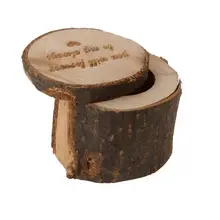 Деревянная коробка для предъявителя колец деревенская коробка для свадебных колец Держатель на заказ коробка для колец Персонализированные Свадебные на День Валентина, обручальное