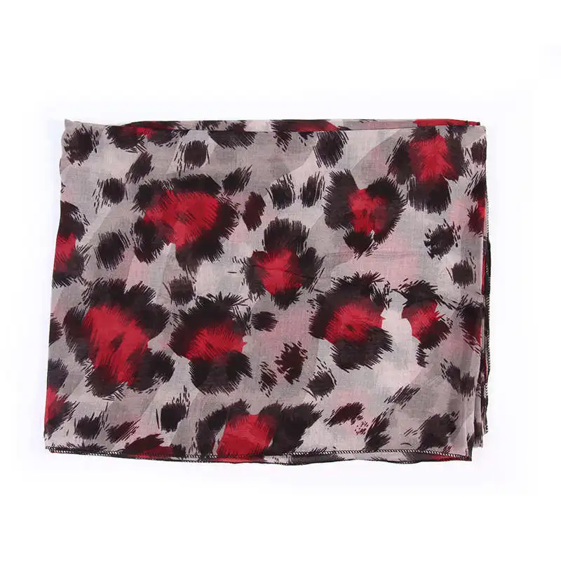 Women Ladies Leopard Print Scarf Wrap Shawls Headband Soft Shawl Long palatine women's scarves handkerchief hijab scarf 40MA0410