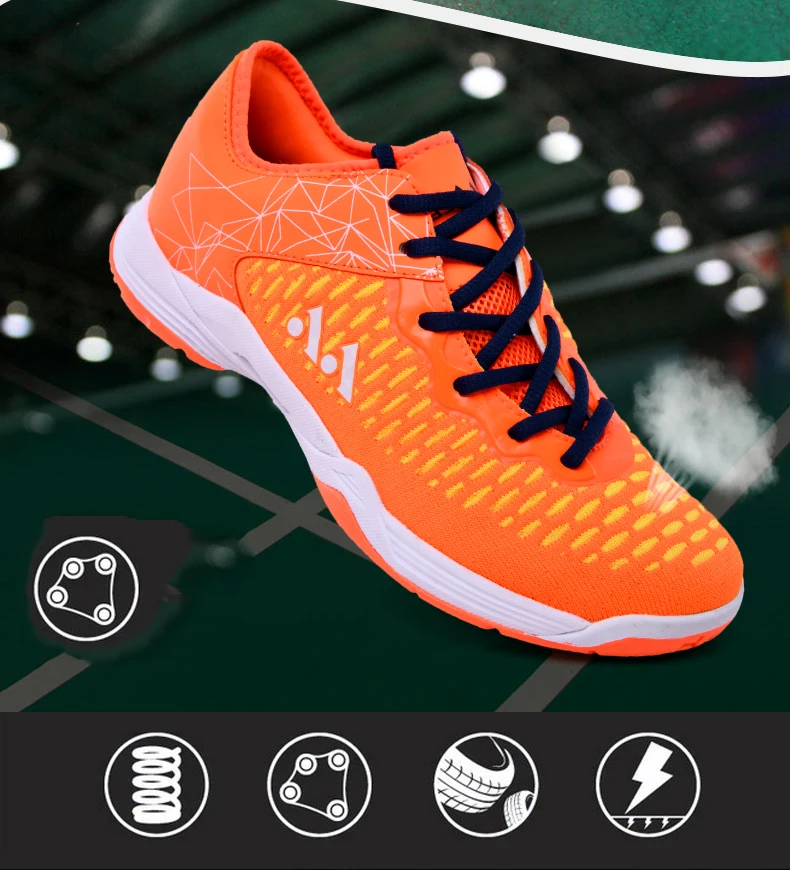 Badminton Shoes Breathable Mesh Sneakers New Men Women Badminton Training Shoes Outdoor Sports Badminton Shoes