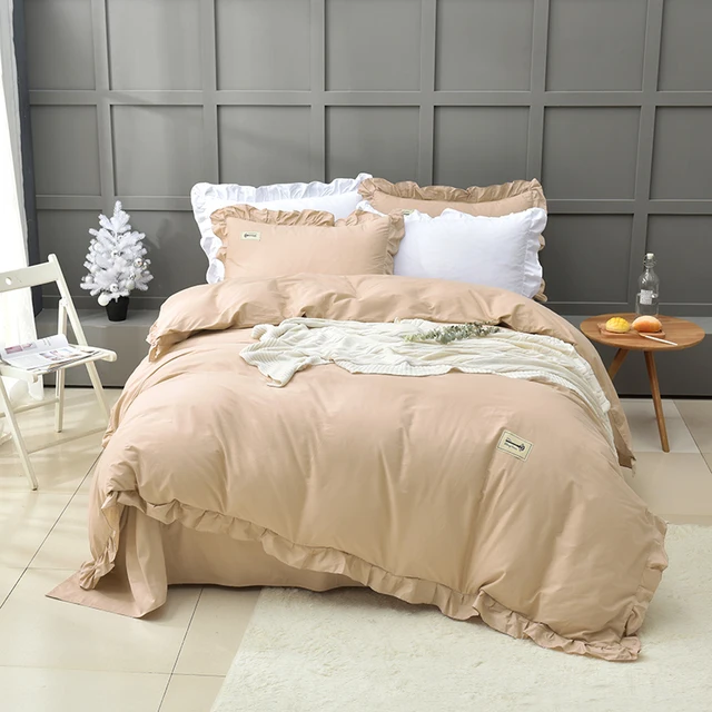 Cheap 2018 summer bed linens 4pcs/set duvet cover set Pure color bed set girls / Adult bedding bedclothes queen king size bedding set Cheap 2018 summer bed linens 4pcs/set duvet cover set Pure color bed set girls / Adult bedding bedclothes queen king size bedding set