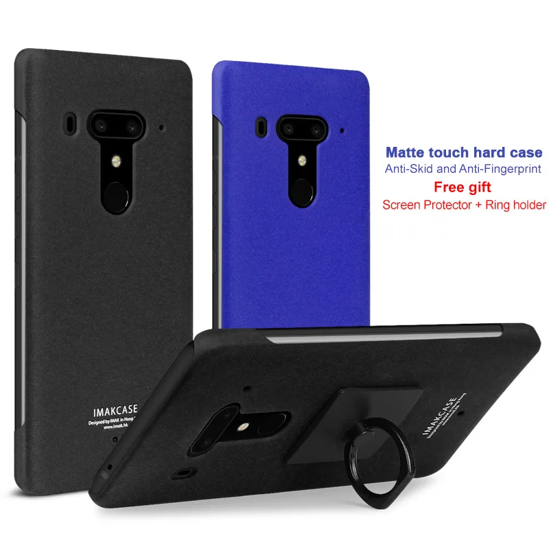 

For HTC U12+ U12Plus Phone Case IMAK Cowboy Quicksand Back Cover For HTC U12 Plus U11 Plus U11+ U12+ PC Hard Matte Case Bags