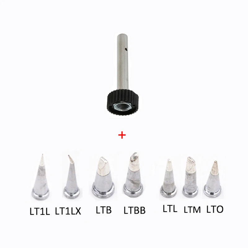 Novfix Per Weller Wsp80 Saldatura Stazione Di Punta Di Punta Di Ferro Wsd81 Fe75 Mpr80 Stazione Di Saldatura Punta Lt1L Lt1Lx Ltb Ltbb Ltl Ltm