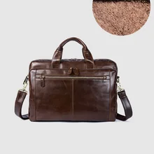 CARANFIER мужской портфель бизнес-документ винтажная твердая Натуральная Воловья кожа большой емкости сумка для ноутбука качественная сумка-тоут для путешествий