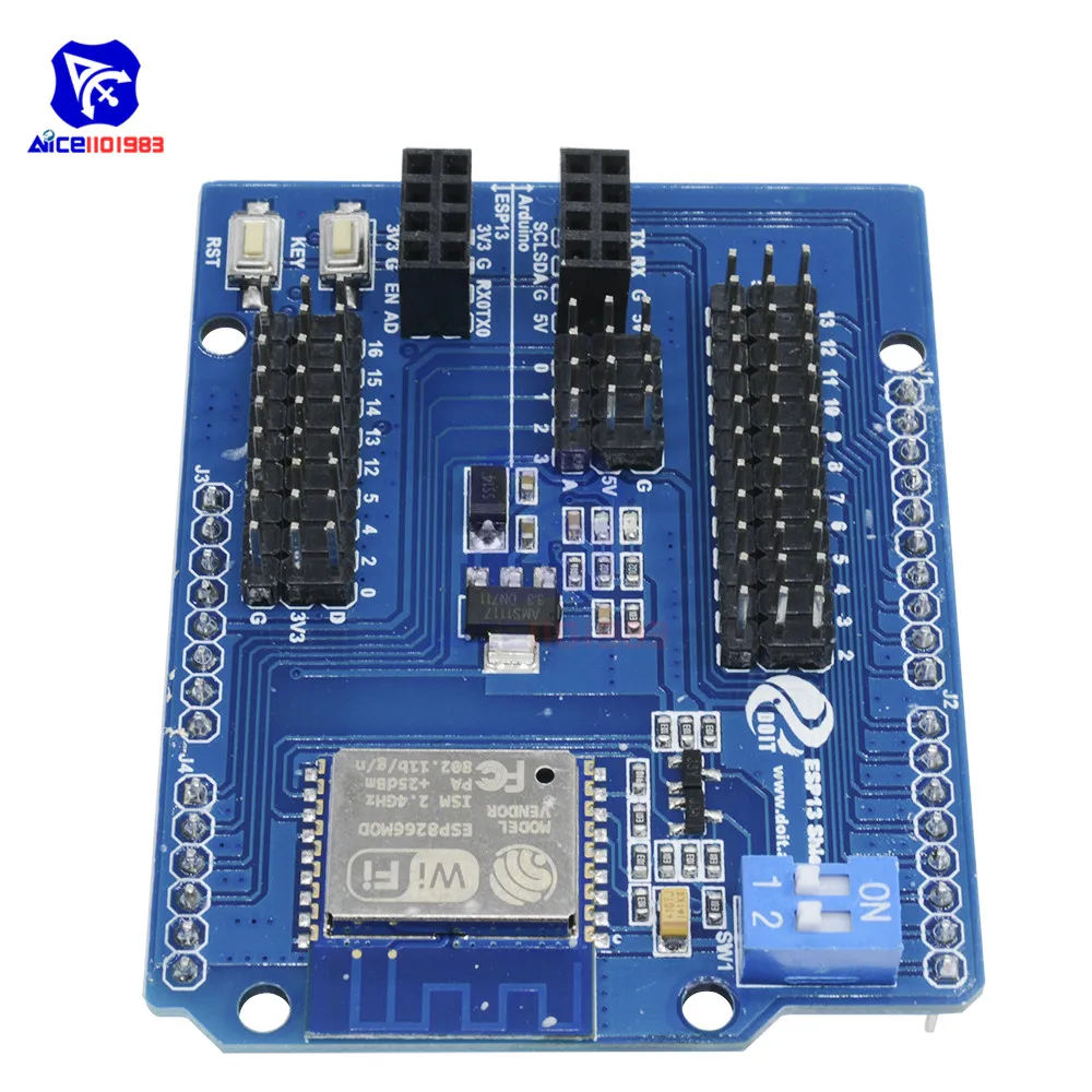 Плата расширения ESP8266 с Wi Fi Женская плата разработки модуль для Arduino R3 UNO