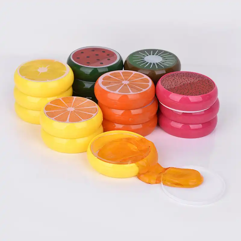 Mini Creative Orange Fruit Crystal Mud Putty Slime Sensory Toys Party Bag Gift