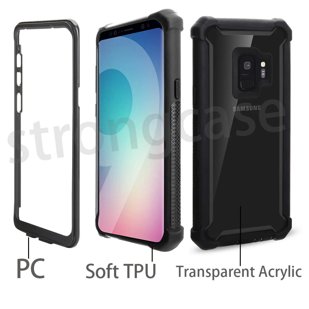 Защитная пленка для экрана Samsung Galaxy S10 Plus S8 S9 Note 9 LG Stylo4 цветной чехол|Бамперы| |