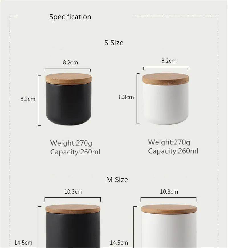 S, m, l, нордический резервуар для хранения кофе, Кухонный Контейнер для хранения,, сахарная пряность для чая, банка с крышками, керамические бутылки для хранения и банки