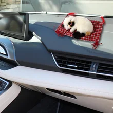 Автомобиль украшения милые моделирование спящие кошки украшения автомобилей прекрасные плюшевые котята кукла игрушка Детские подарки аксессуары