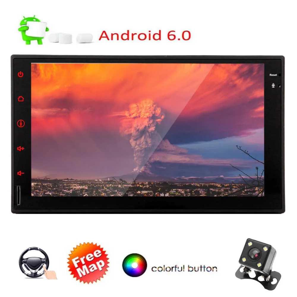 

Eincar Android 6.0 Car Stereo WIFI Double Din with GPS Navigation 7 Inch Touch Screen Car Stereo Bluetooth RDS/FM/AM Quad Core