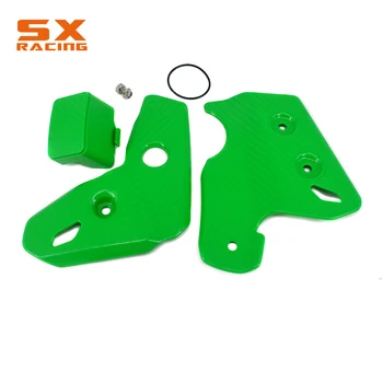 

Motorbike Plastic Colorful Frame Guards Cover Protector Set For KAWASAKI KLX250 KLX 250 D-Tracker 1993 1994 1995 1996-2016