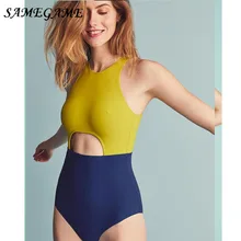 SAMEGAME/, женский купальник, Новое поступление, купальник, женский летний, из одного предмета, пляжная одежда, купальный костюм, монокини xl