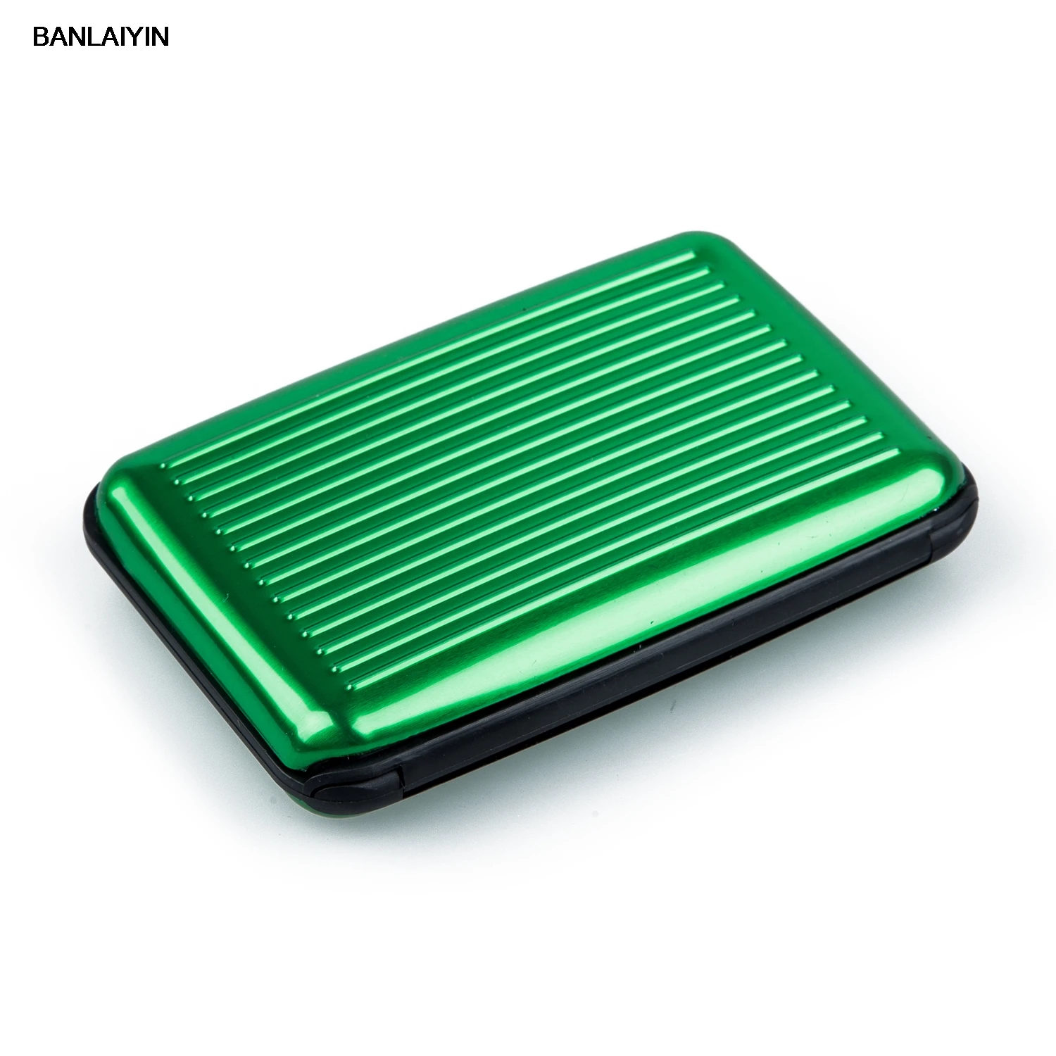 

Business Id Credit Card Holder Wallet Aluminum Metal Case Box